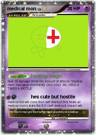 Pokemon medical mon