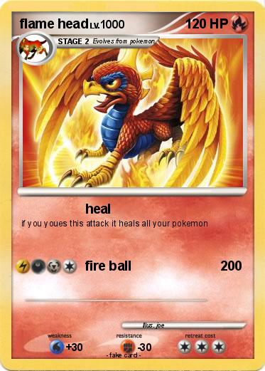 Pokemon flame head