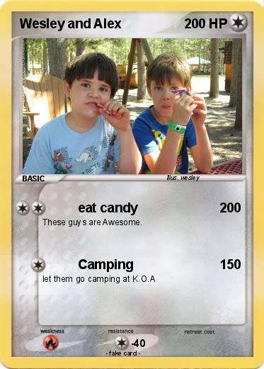 Pokemon Wesley and Alex