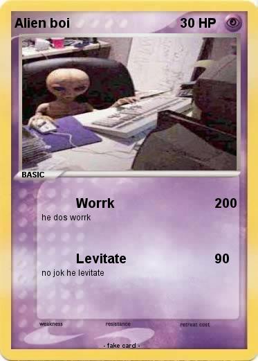 Pokemon Alien boi