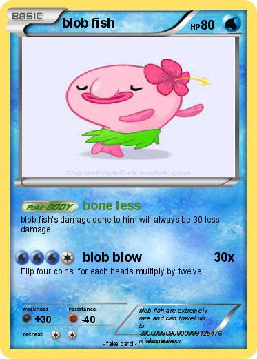 Pokemon blob fish