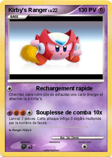 Pokemon Kirby's Ranger