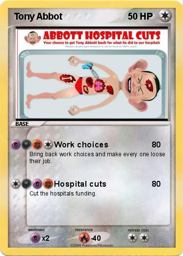 Pokemon Tony Abbot