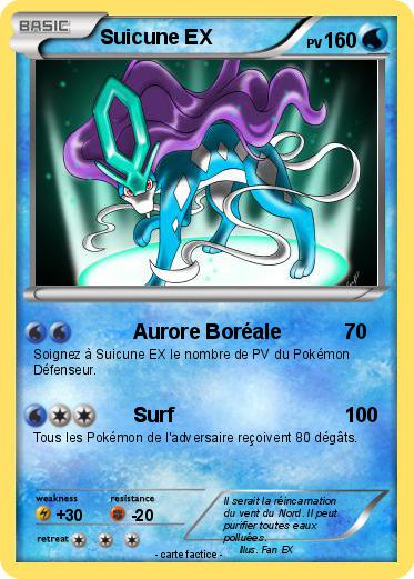 Pokemon Suicune EX