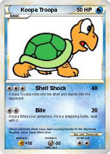 Pokemon Koopa Troopa