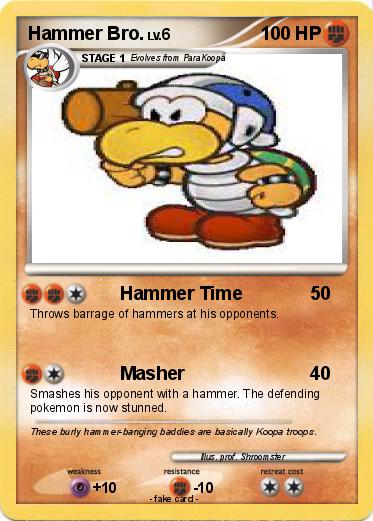 Pokemon Hammer Bro.