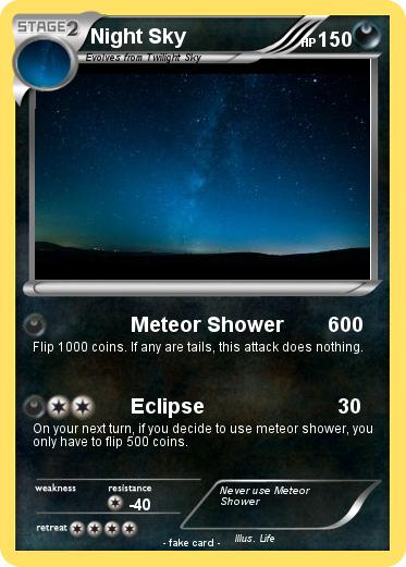 Pokemon Night Sky