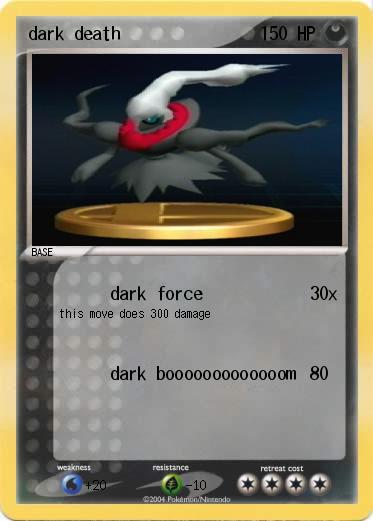 Pokemon dark death