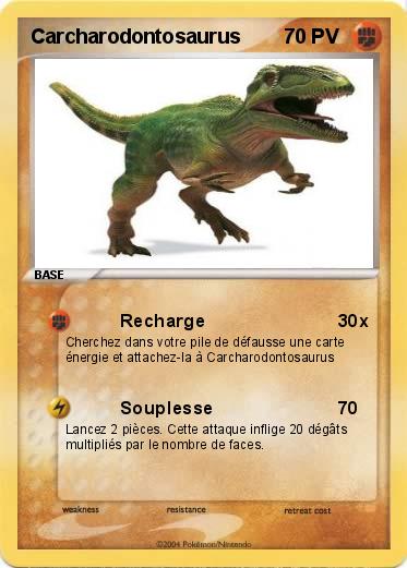 Pokemon Carcharodontosaurus