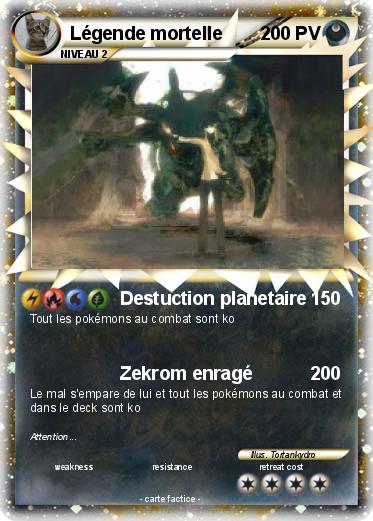 Pokemon Légende mortelle