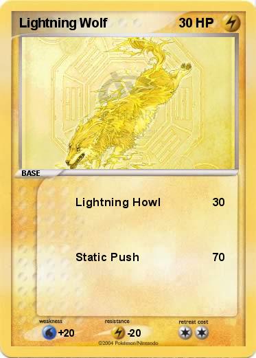 Pokemon Lightning Wolf