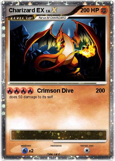 Pokemon Charizard EX