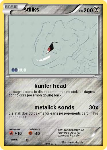 Pokemon stiliks