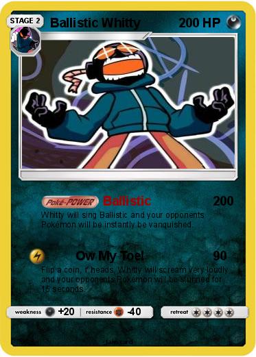 Pokemon Ballistic Whitty