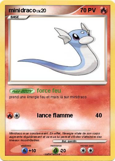 Pokemon minidraco