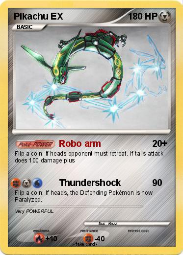 Pokemon Pikachu EX