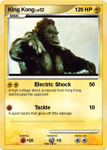 Pokemon King Kong