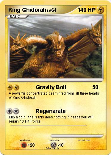 Pokemon King Ghidorah
