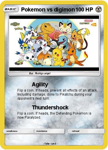 Pokemon Pokemon vs digimon