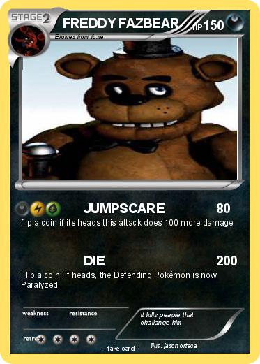 Pokemon FREDDY FAZBEAR