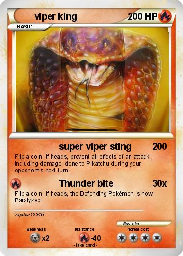 Pokemon viper king