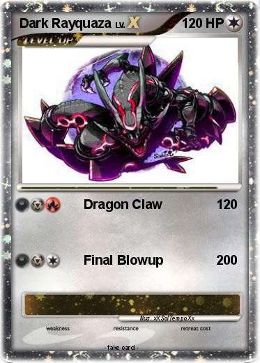 Pokemon Dark Rayquaza