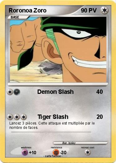 Pokemon Roronoa Zoro