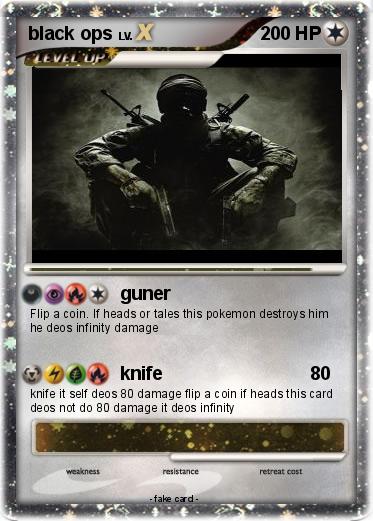 Pokemon black ops