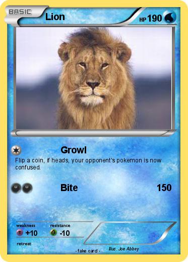 Pokemon Lion