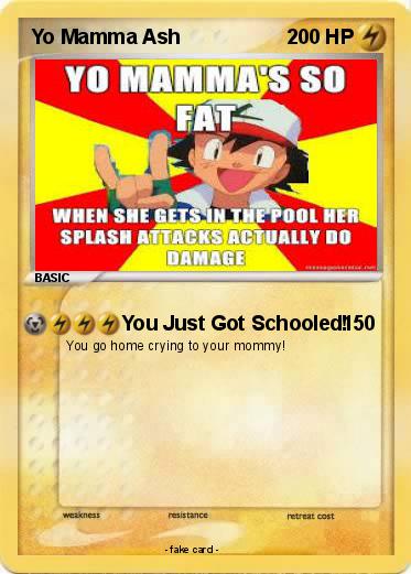 Pokemon Yo Mamma Ash
