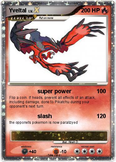 Pokemon Yveltal