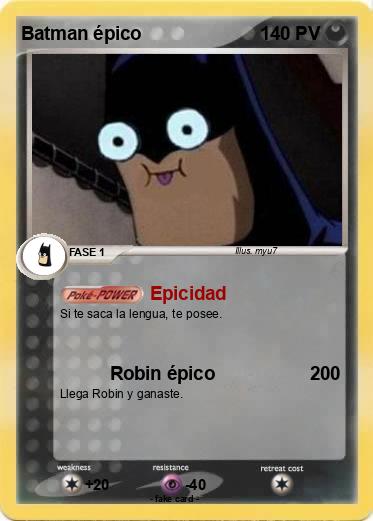 Pokemon Batman épico