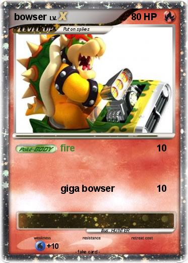 Pokemon bowser