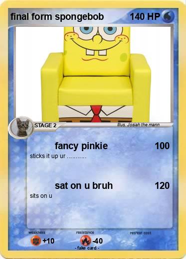 Pokemon final form spongebob