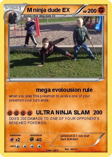 Pokemon M ninja dude EX