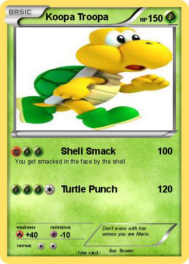 Pokemon Koopa Troopa