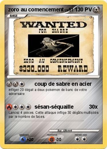 Pokemon zoro au comencement