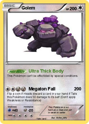 Pokemon Golem