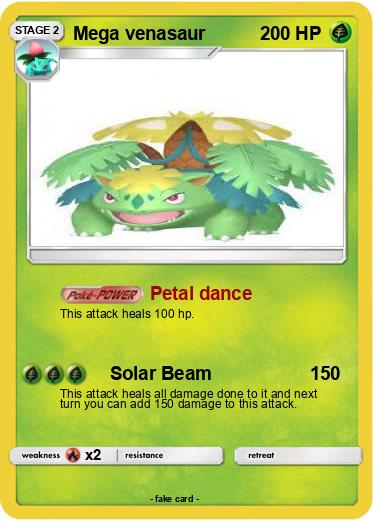 Pokemon Mega venasaur