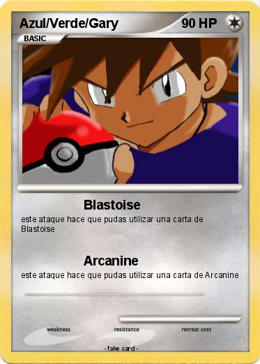Pokemon Azul/Verde/Gary