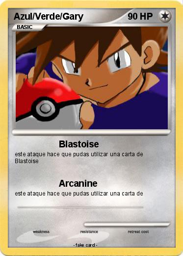 Pokemon Azul/Verde/Gary