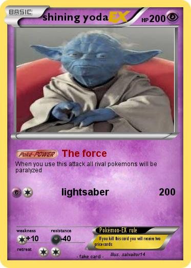 Pokemon shining yoda