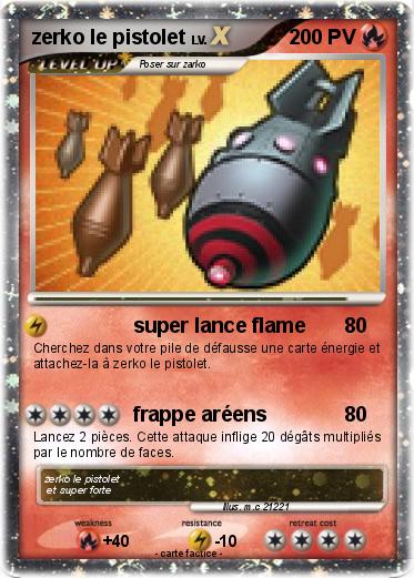 Pokemon zerko le pistolet
