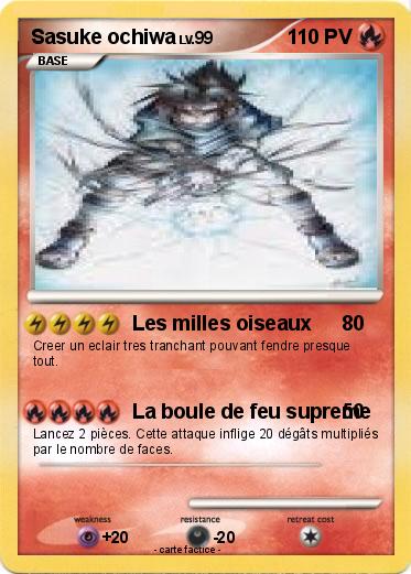 Pokemon Sasuke ochiwa