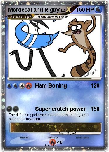 Pokemon Mordecai and Rigby