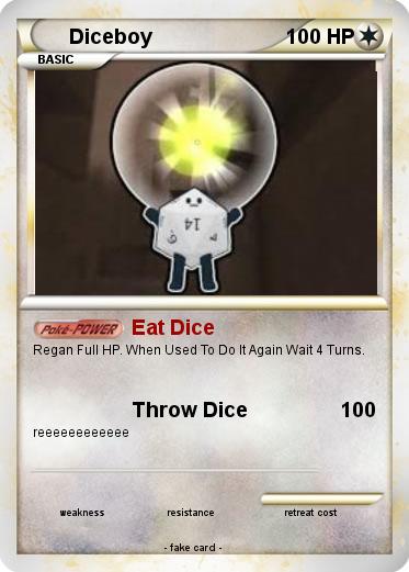 Pokemon Diceboy