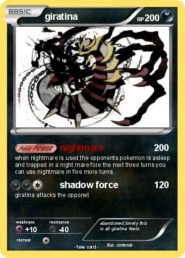 Pokemon giratina