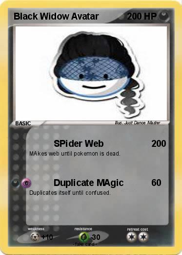 Pokemon Black Widow Avatar