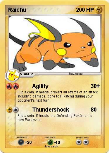 Pokemon Raichu