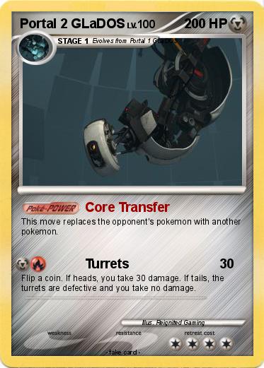Pokemon Portal 2 GLaDOS